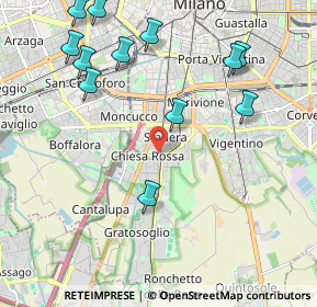 Mappa Via San Domenico Savio, 20141 Milano MI, Italia (2.4425)