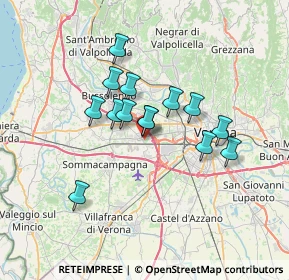 Mappa Via F. Petrarca, 37060 Sona VR, Italia (5.34643)