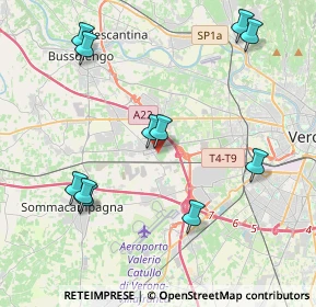 Mappa Via F. Petrarca, 37060 Sona VR, Italia (4.49455)