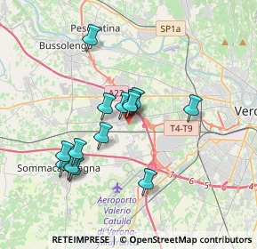 Mappa Via F. Petrarca, 37060 Sona VR, Italia (3.08714)
