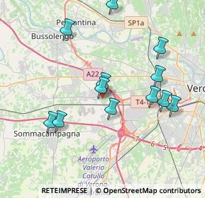 Mappa Via F. Petrarca, 37060 Sona VR, Italia (3.835)