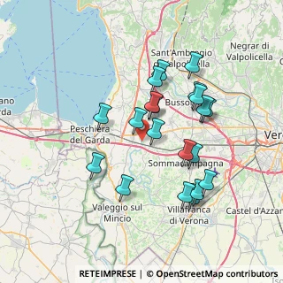 Mappa Via Colombara, 37014 Castelnuovo del Garda VR, Italia (6.6595)