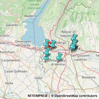 Mappa Via Colombara, 37014 Castelnuovo del Garda VR, Italia (11.37143)