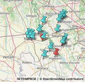 Mappa Via 20 Settembre, 28069 Trecate NO, Italia (12.5125)