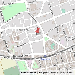 Mappa Via XX Settembre, 58, 28069 Trecate, Novara (Piemonte)