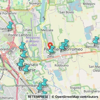 Mappa 20068 Milano MI, Italia (2.79538)