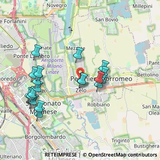 Mappa 20068 Milano MI, Italia (2.076)