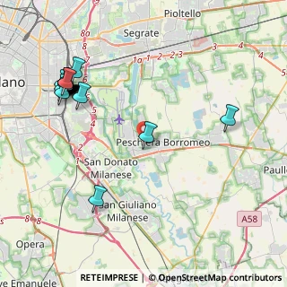 Mappa 20068 Milano MI, Italia (5.224)