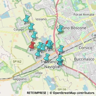 Mappa Via Luigi Pirandello, 20090 Trezzano sul Naviglio MI, Italia (1.39571)