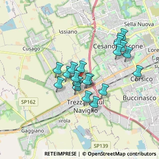 Mappa Via Luigi Pirandello, 20090 Trezzano sul Naviglio MI, Italia (1.5365)