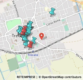 Mappa Via Ugo Foscolo, 28069 Trecate NO, Italia (0.4295)