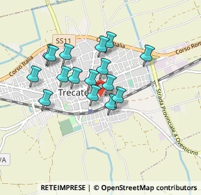 Mappa Via Ugo Foscolo, 28069 Trecate NO, Italia (0.7225)