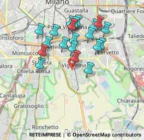 Mappa Via Noto, 20141 Milano MI, Italia (1.686)