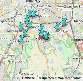 Mappa Via Noto, 20141 Milano MI, Italia (1.56571)
