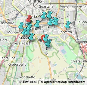 Mappa Via Noto, 20141 Milano MI, Italia (1.5435)