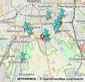 Mappa Via Noto, 20141 Milano MI, Italia (1.62667)