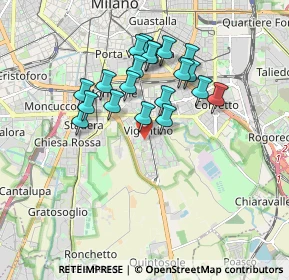 Mappa Via Noto, 20141 Milano MI, Italia (1.5345)