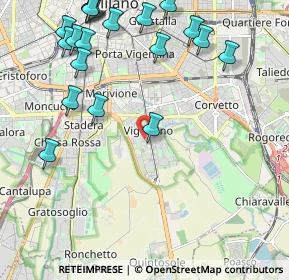 Mappa Via Noto, 20141 Milano MI, Italia (2.714)