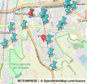Mappa Via Noto, 20141 Milano MI, Italia (1.29)