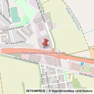 Mappa Via Alcide de Gasperi, 28, 20090 Pantigliate, Milano (Lombardia)