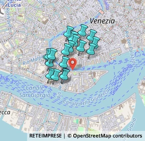 Mappa Fondamenta Venier dii, 30123 Venezia VE, Italia (0.2985)