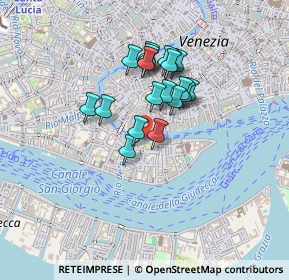 Mappa Fondamenta Venier dii, 30123 Venezia VE, Italia (0.328)