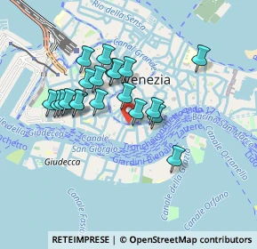 Mappa Fondamenta Venier dii, 30123 Venezia VE, Italia (0.7605)