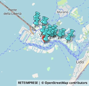 Mappa Fondamenta Venier dii, 30123 Venezia VE, Italia (1.16944)