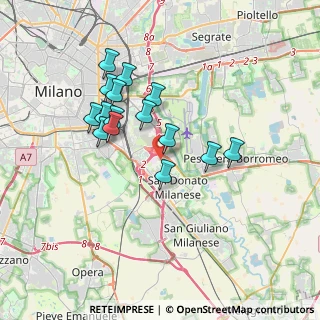 Mappa Via Privata Fidenza, 20097 San Donato Milanese MI, Italia (3.112)