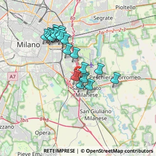 Mappa Via Privata Fidenza, 20097 San Donato Milanese MI, Italia (3.402)