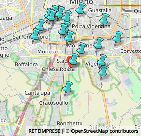 Mappa Via Privata Pietro Ogliari, 20141 Milano MI, Italia (2.0685)