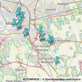 Mappa Via 25 Aprile, 20097 San Donato Milanese MI, Italia (4.46786)