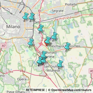 Mappa Via 25 Aprile, 20097 San Donato Milanese MI, Italia (3.4625)