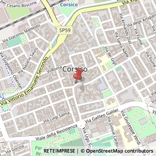 Mappa Via XXIV Maggio, 2, 20094 Corsico, Milano (Lombardia)
