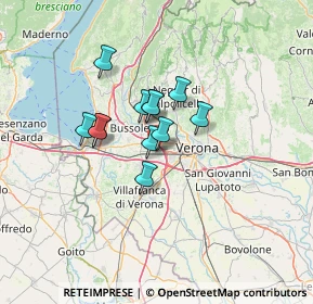 Mappa Via della Concordia, 37060 Lugagnano VR, Italia (8.7475)