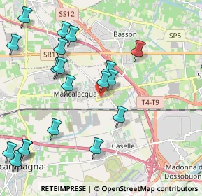 Mappa Via della Concordia, 37060 Lugagnano VR, Italia (2.507)