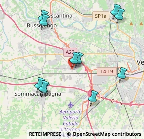 Mappa Via della Concordia, 37060 Lugagnano VR, Italia (4.42909)