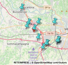 Mappa Via della Concordia, 37060 Lugagnano VR, Italia (3.95143)