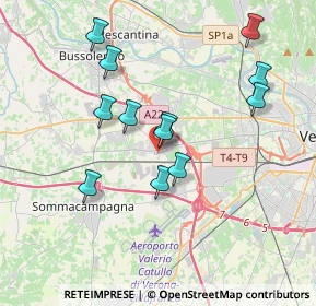 Mappa Via della Concordia, 37060 Lugagnano VR, Italia (3.4675)
