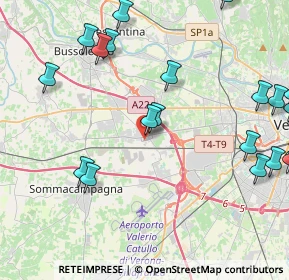 Mappa Via della Concordia, 37060 Lugagnano VR, Italia (5.543)