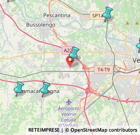 Mappa Via della Concordia, 37060 Lugagnano VR, Italia (6.99091)