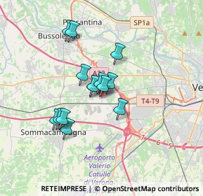 Mappa Via della Concordia, 37060 Lugagnano VR, Italia (2.60714)