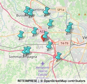 Mappa Via della Concordia, 37060 Lugagnano VR, Italia (3.73786)