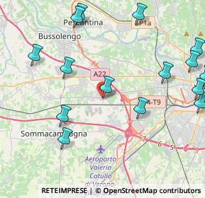 Mappa Via della Concordia, 37060 Lugagnano VR, Italia (6.0255)