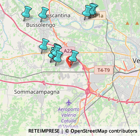 Mappa Via della Concordia, 37060 Lugagnano VR, Italia (3.56154)