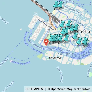 Mappa Santa Marta - Punto Franco, 30123 Venezia VE, Italia (1.0605)