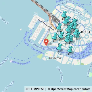 Mappa Santa Marta - Punto Franco, 30123 Venezia VE, Italia (1.103)