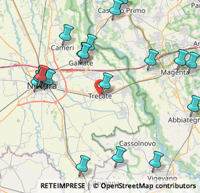 Mappa Via Fratelli Russi, 28069 Trecate NO, Italia (9.9895)