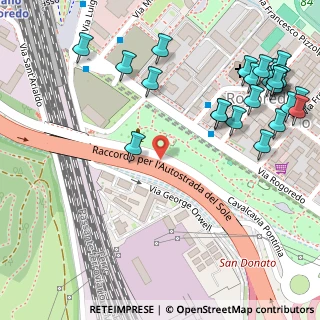 Mappa Cavalcavia Pontinia, 20138 Milano MI, Italia (0.175)
