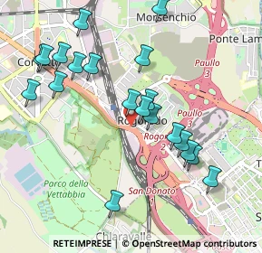 Mappa Cavalcavia Pontinia, 20138 Milano MI, Italia (1.028)